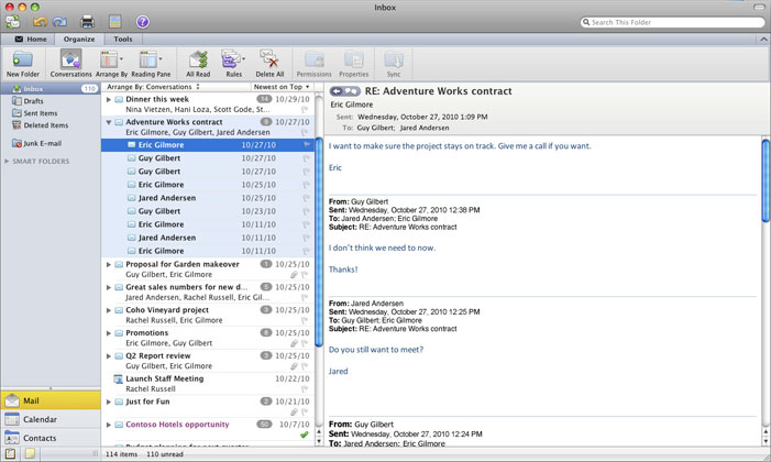 find exchange server version from outlook for mac